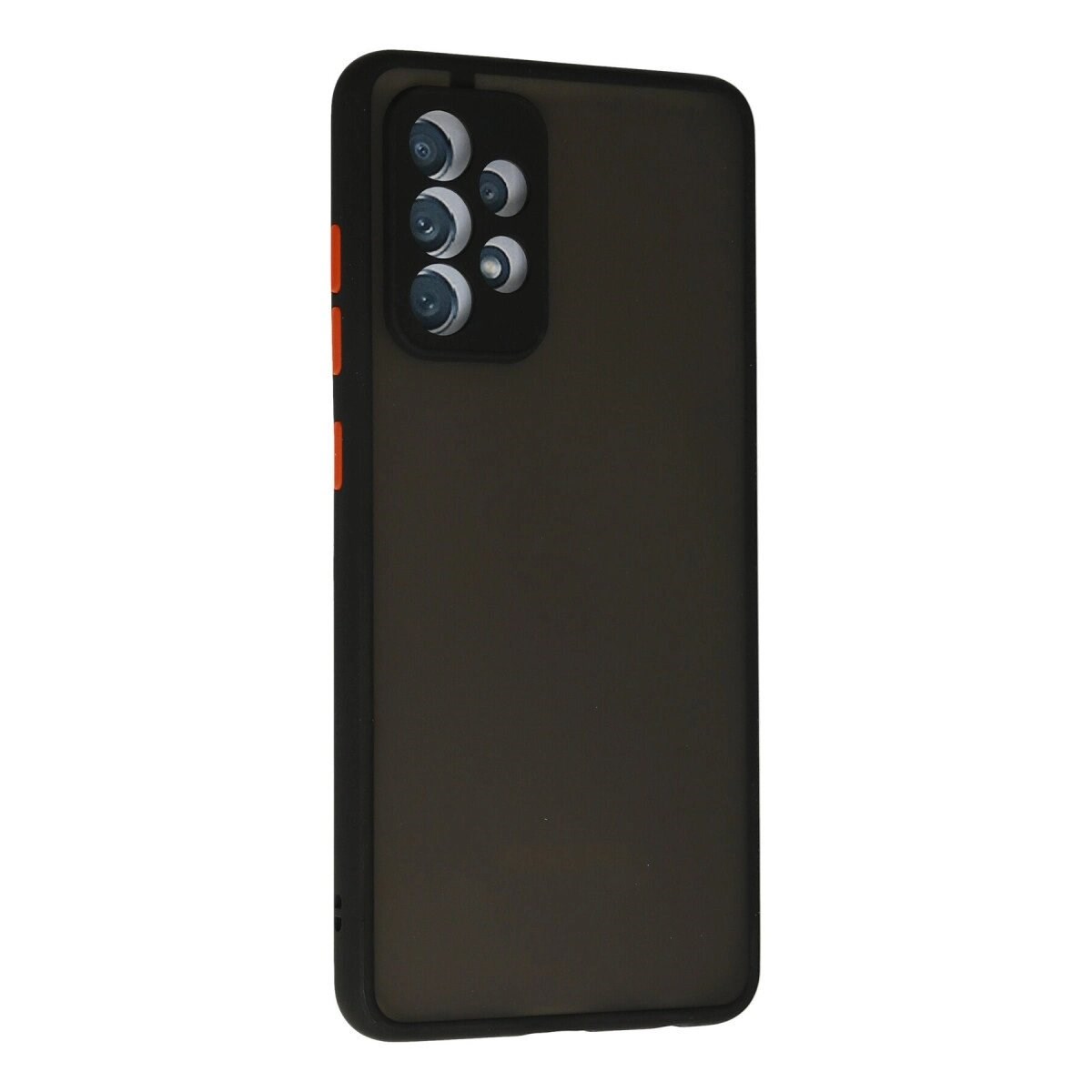 Samsung Galaxy A72 Kılıf Montreal Silikon Kapak - Siyah