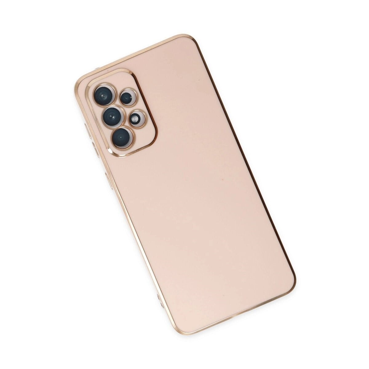 Samsung Galaxy A73 5g Kılıf Volet Silikon - Pembe