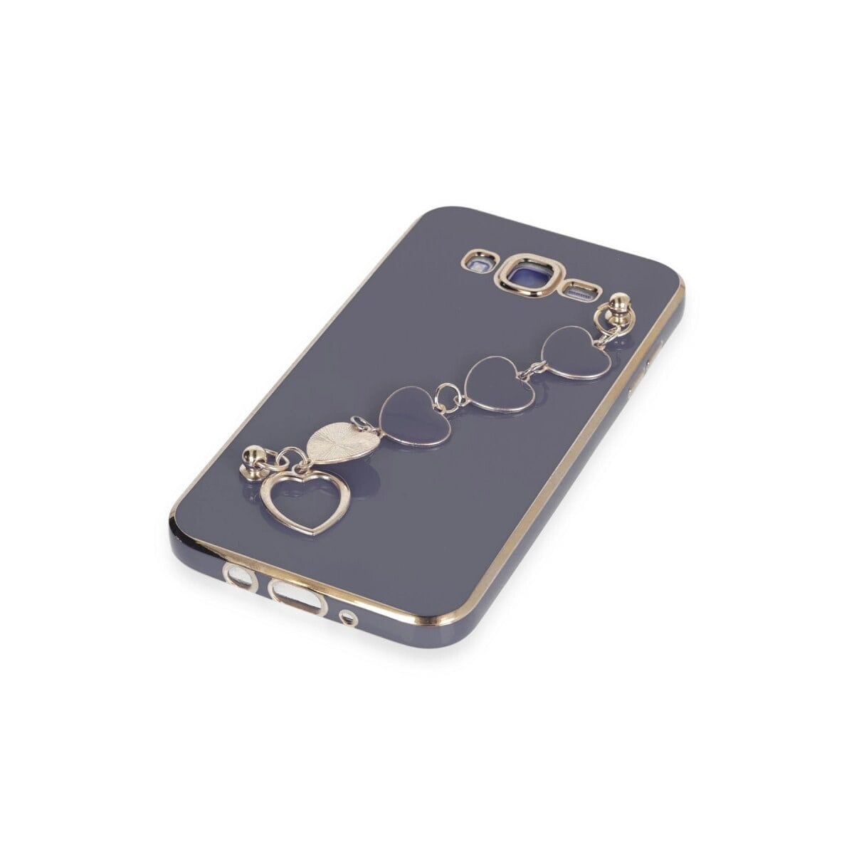 Samsung Galaxy J7 Kılıf Esila Silikon - Gri