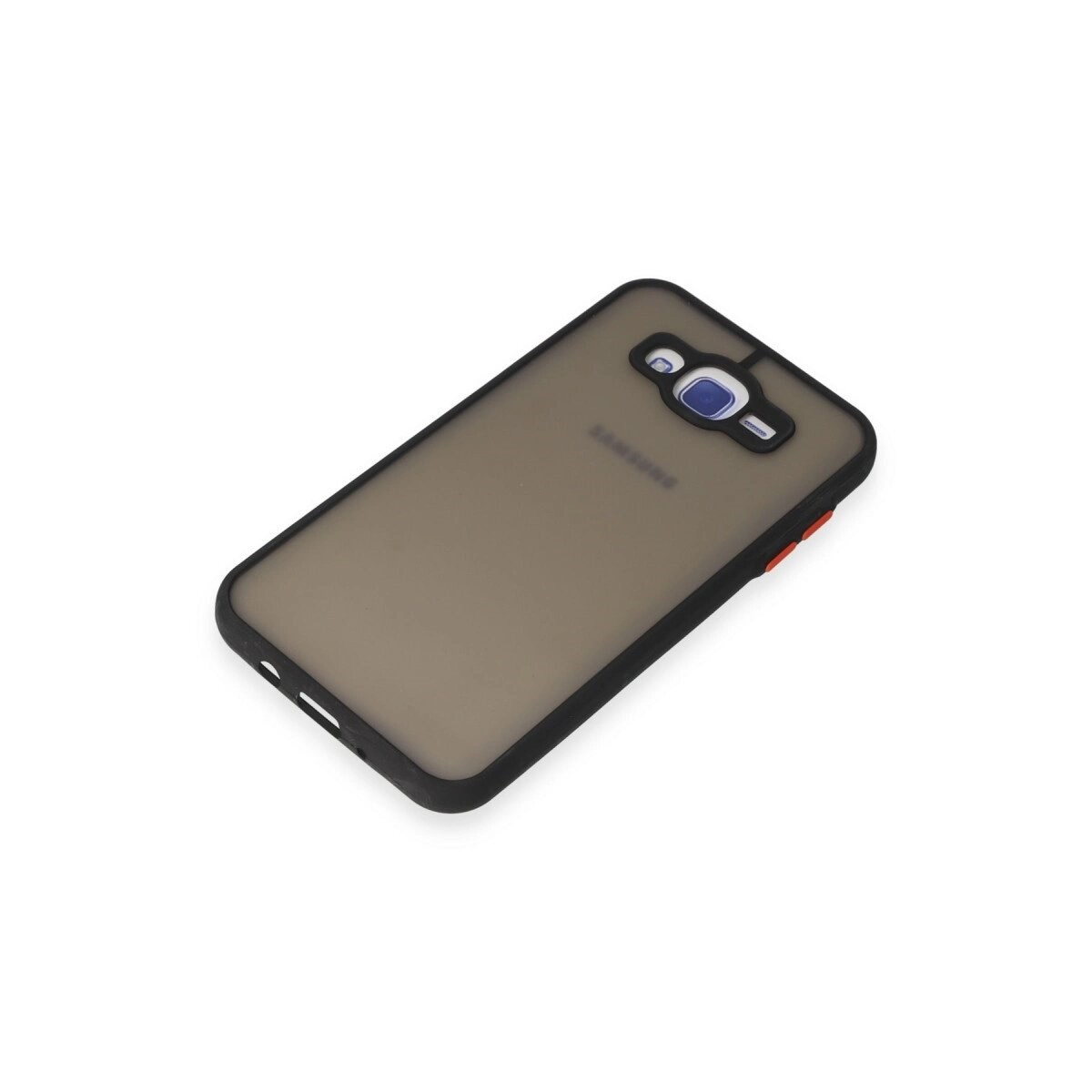 Samsung Galaxy J7 Kılıf Montreal Silikon Kapak - Siyah