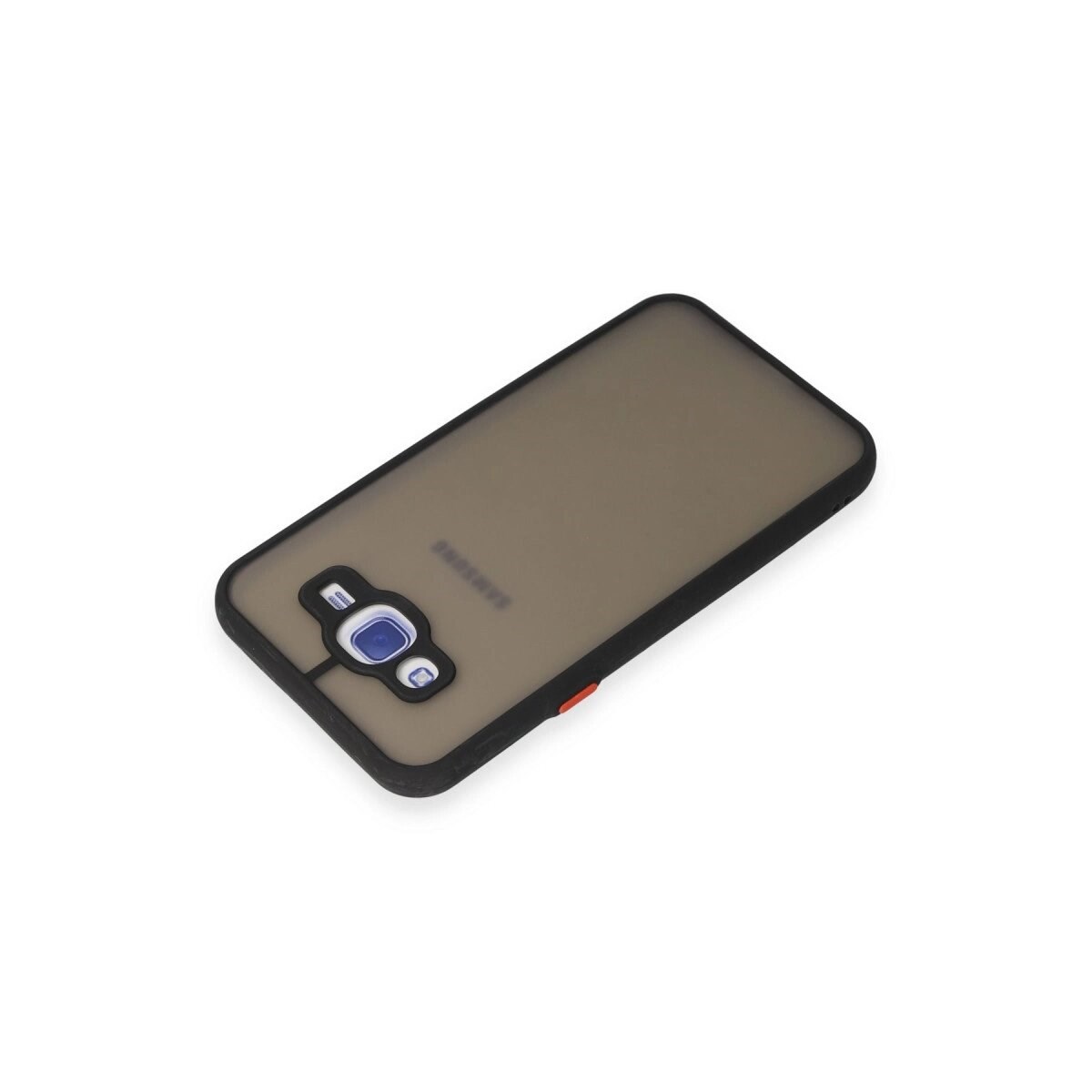 Samsung Galaxy J7 Kılıf Montreal Silikon Kapak - Siyah
