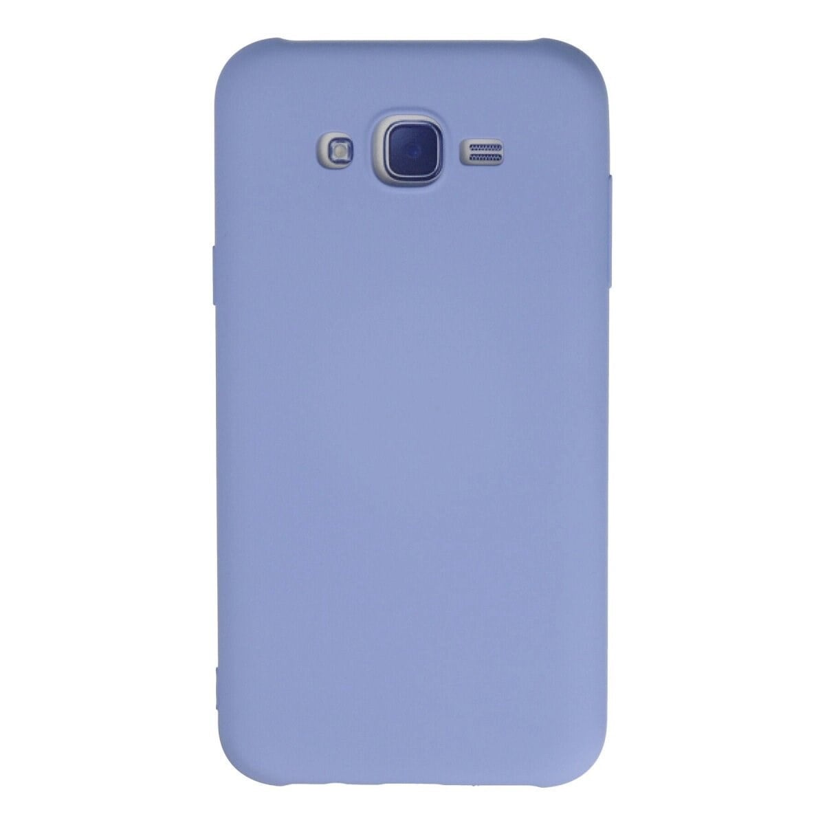 Samsung Galaxy J7 Kılıf Nano İçi Kadife Silikon - Lila