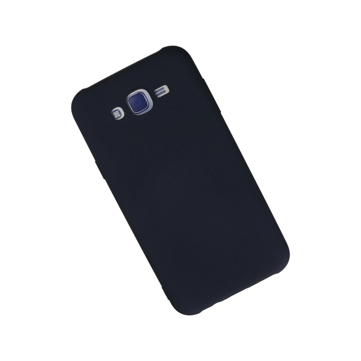 Samsung Galaxy J7 Kılıf Nano İçi Kadife Silikon - Lacivert