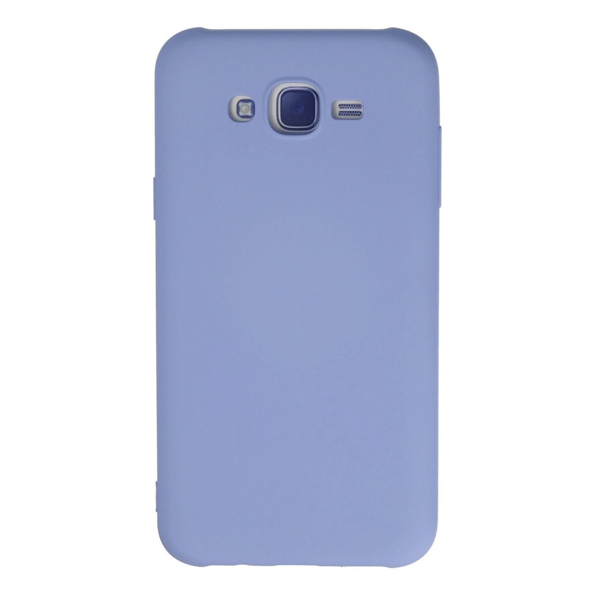 Samsung Galaxy J7 Kılıf Nano İçi Kadife Silikon - Lila