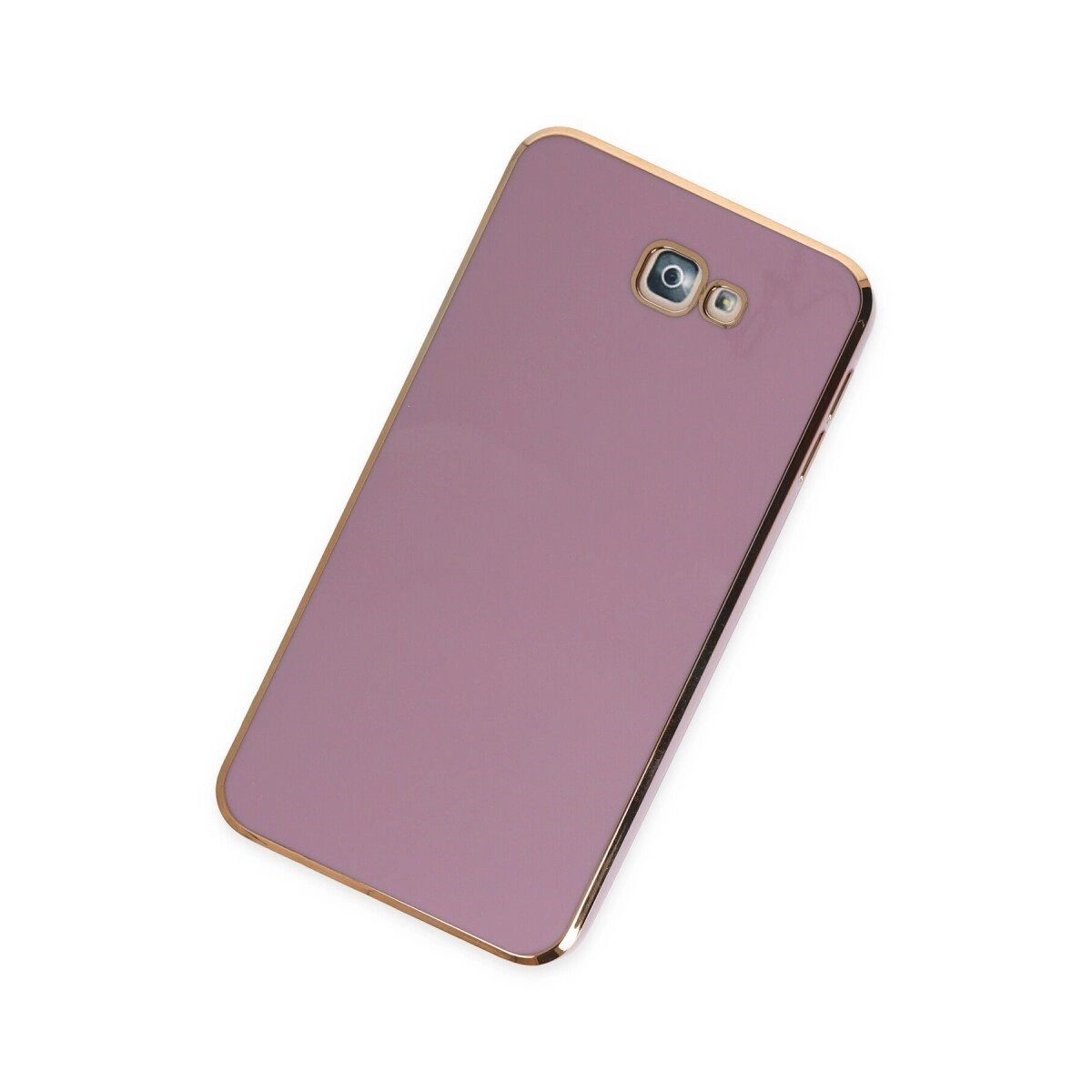Samsung Galaxy J7 Prime Kılıf Volet Silikon - Mor