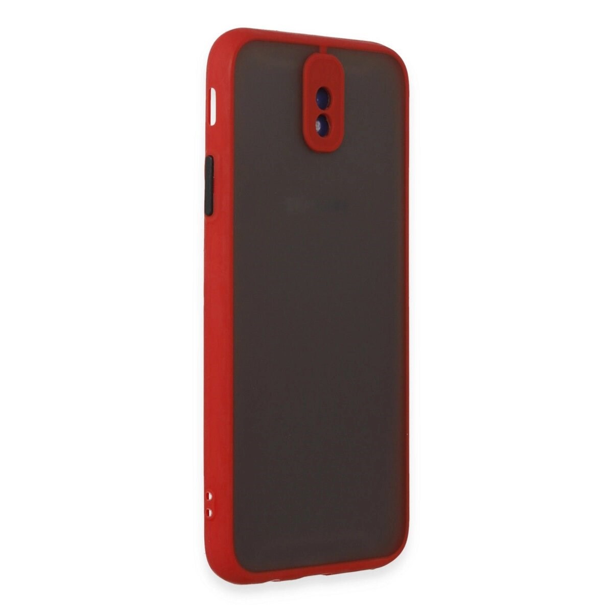 Samsung Galaxy J7 Pro / J730 Kılıf Montreal Silikon Kapak - Kırmızı