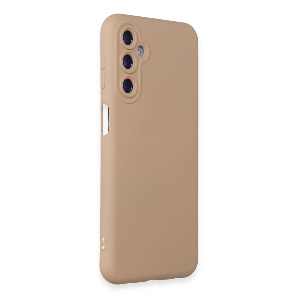 Samsung Galaxy M14 5g Kılıf Nano İçi Kadife Silikon - Pudra