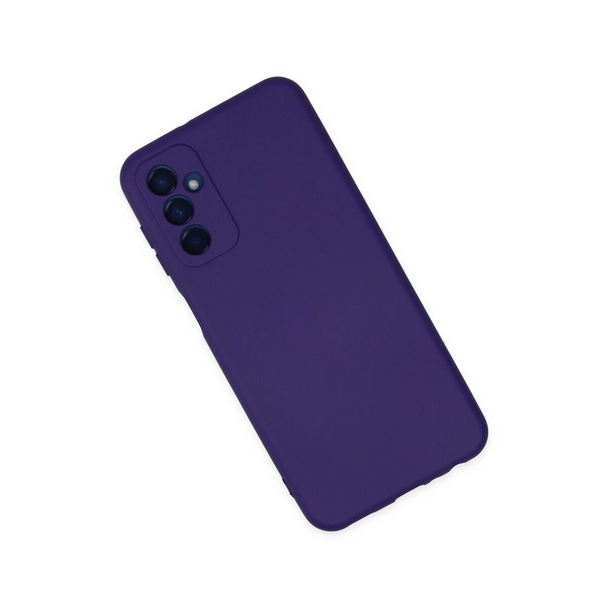 Samsung Galaxy M23 Kılıf Nano İçi Kadife Silikon - Mor