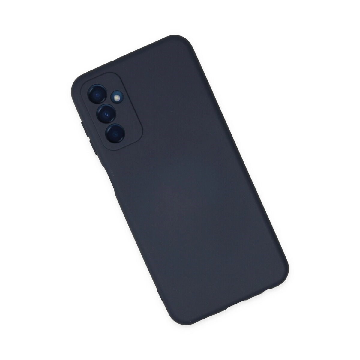 Samsung Galaxy M23 Kılıf Nano İçi Kadife Silikon - Lacivert