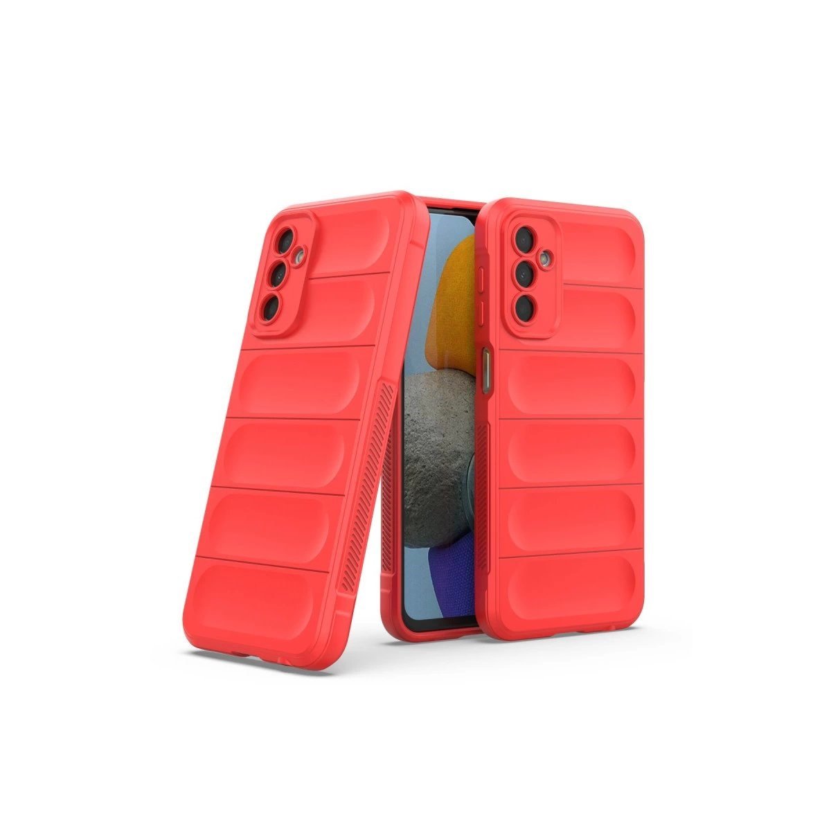 Samsung Galaxy M23 Kılıf Optimum Silikon - Kırmızı