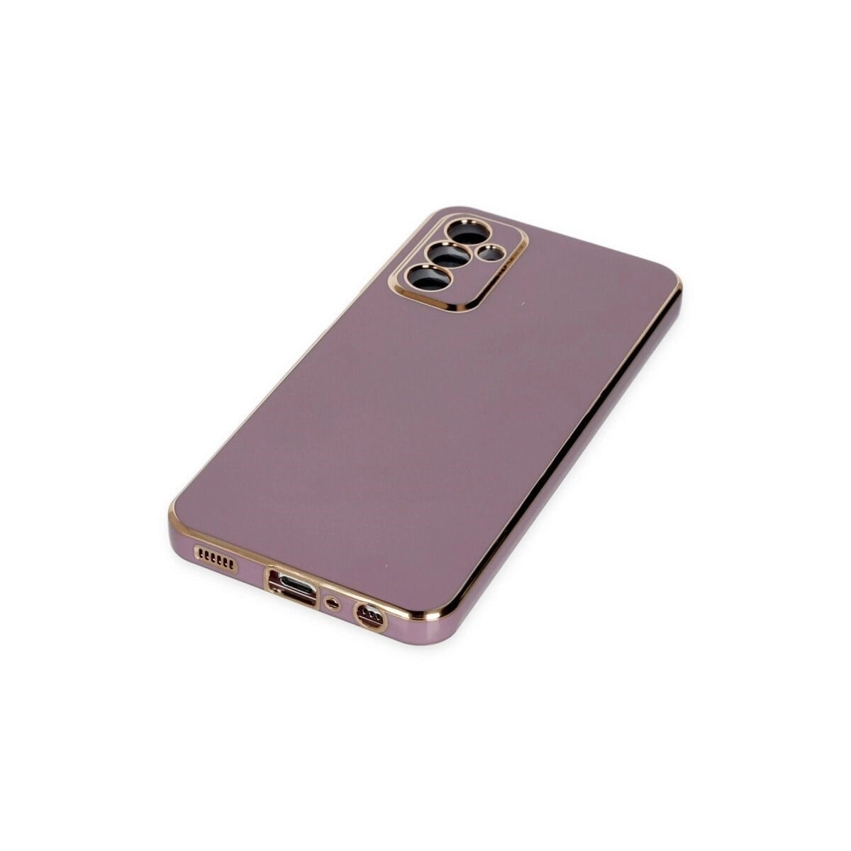 Samsung Galaxy M23 Kılıf Volet Silikon - Mor