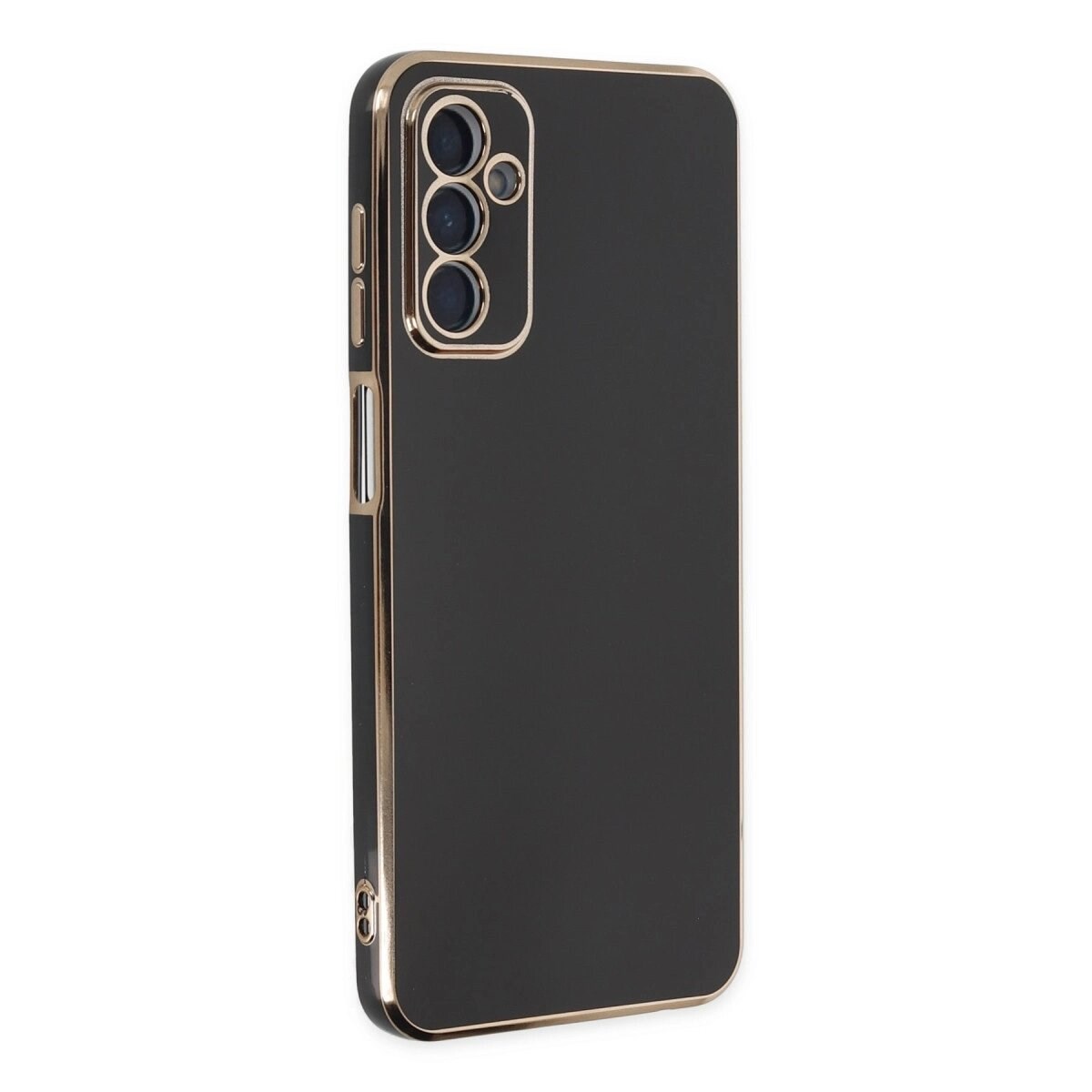 Samsung Galaxy M23 Kılıf Volet Silikon - Siyah