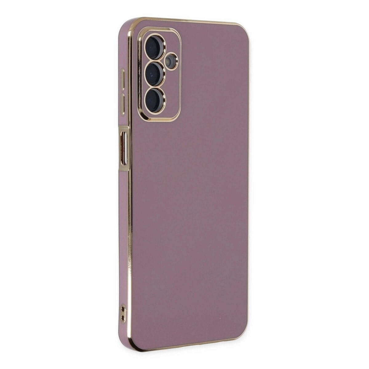 Samsung Galaxy M23 Kılıf Volet Silikon - Mor
