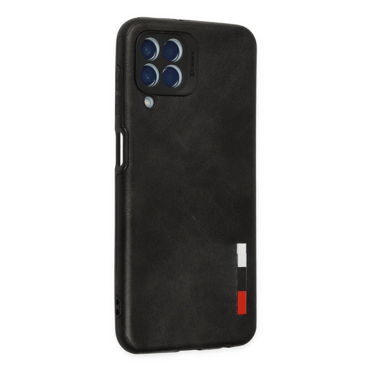 Samsung Galaxy M33 Kılıf Loop Deri Silikon - Siyah