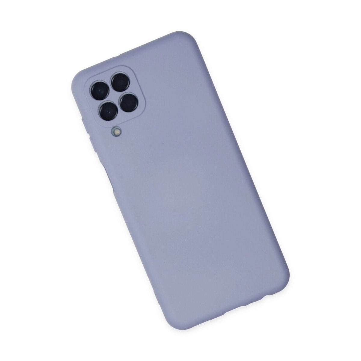 Samsung Galaxy M33 Kılıf Nano İçi Kadife Silikon - Lila