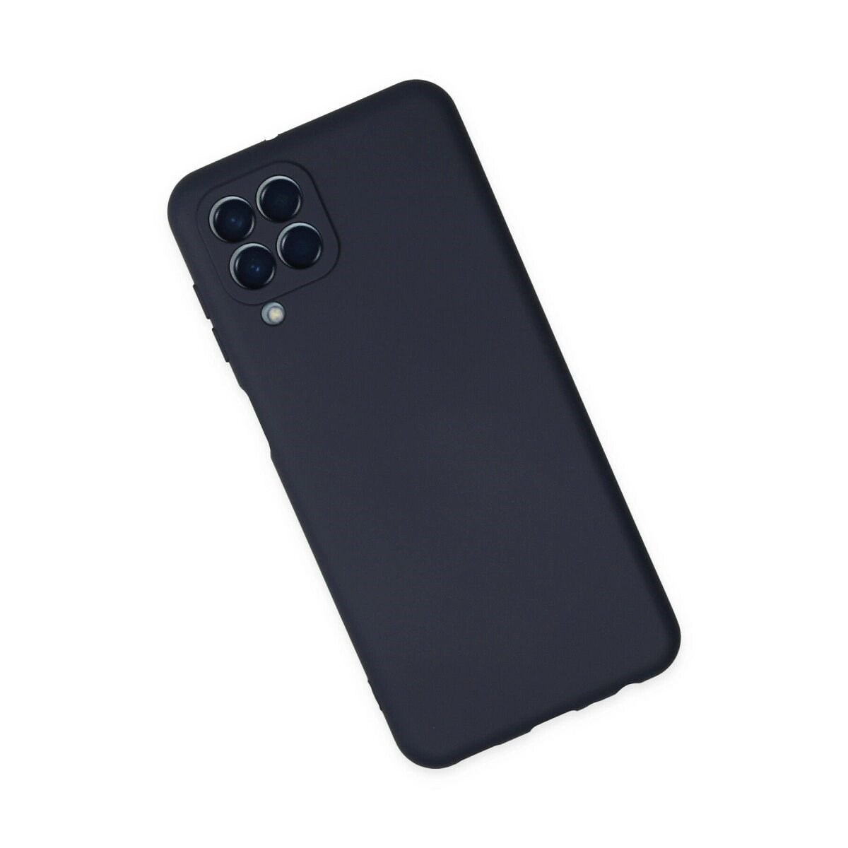 Samsung Galaxy M33 Kılıf Nano İçi Kadife Silikon - Lacivert