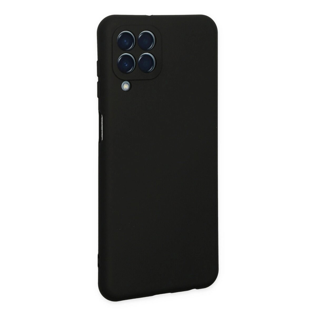 Samsung Galaxy M33 Kılıf Nano İçi Kadife Silikon - Siyah