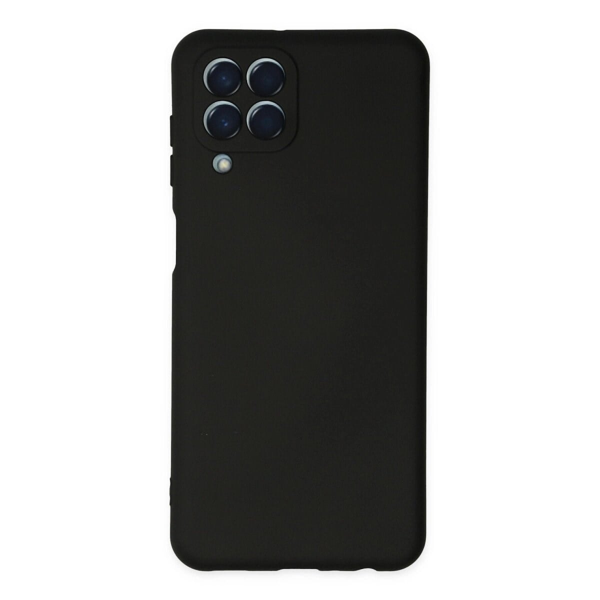 Samsung Galaxy M33 Kılıf Nano İçi Kadife Silikon - Siyah