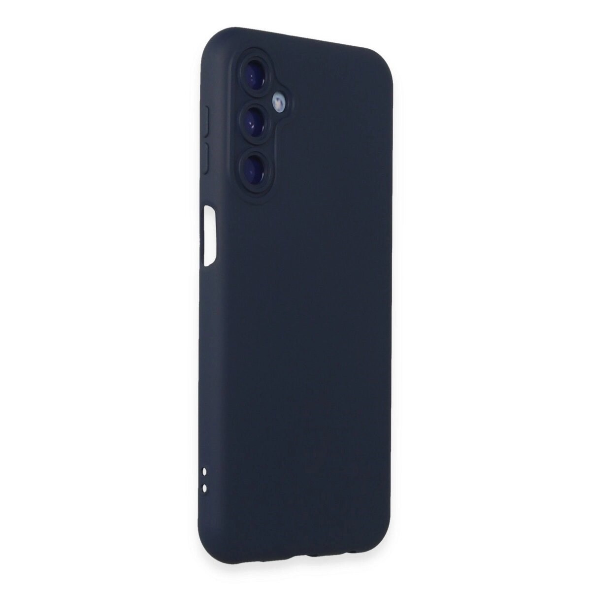 Samsung Galaxy M34 5g Kılıf Nano İçi Kadife Silikon - Lacivert