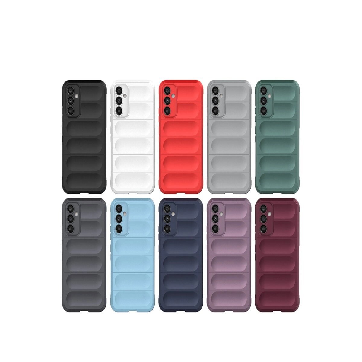 Samsung Galaxy M34 5g Kılıf Optimum Silikon - Krem