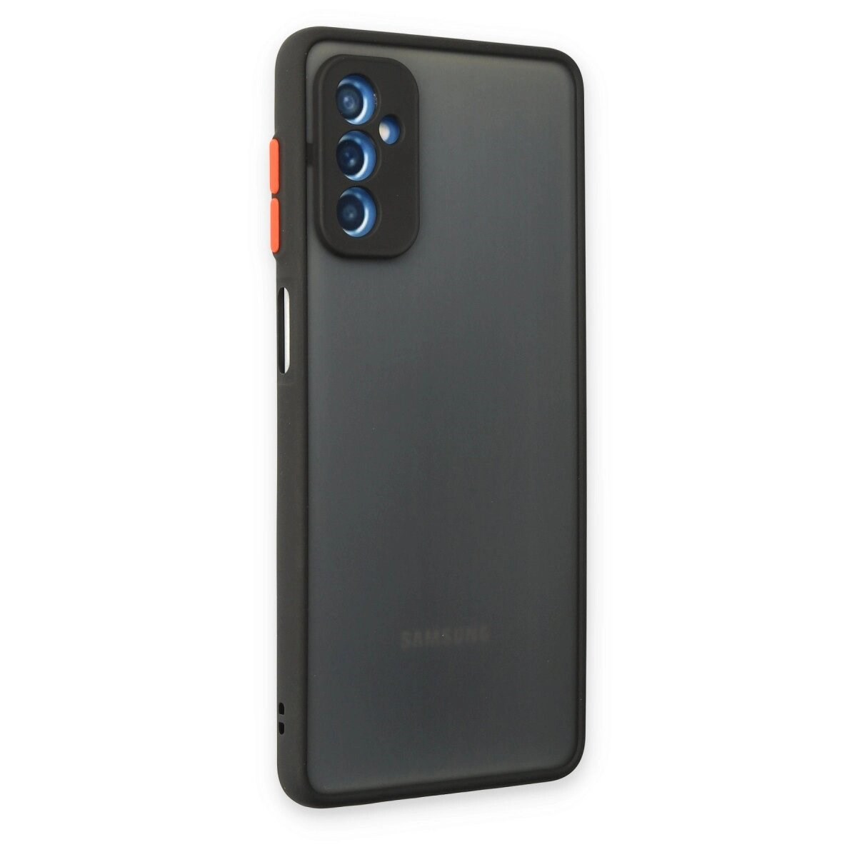 Samsung Galaxy M52 5g Kılıf Montreal Silikon Kapak - Siyah