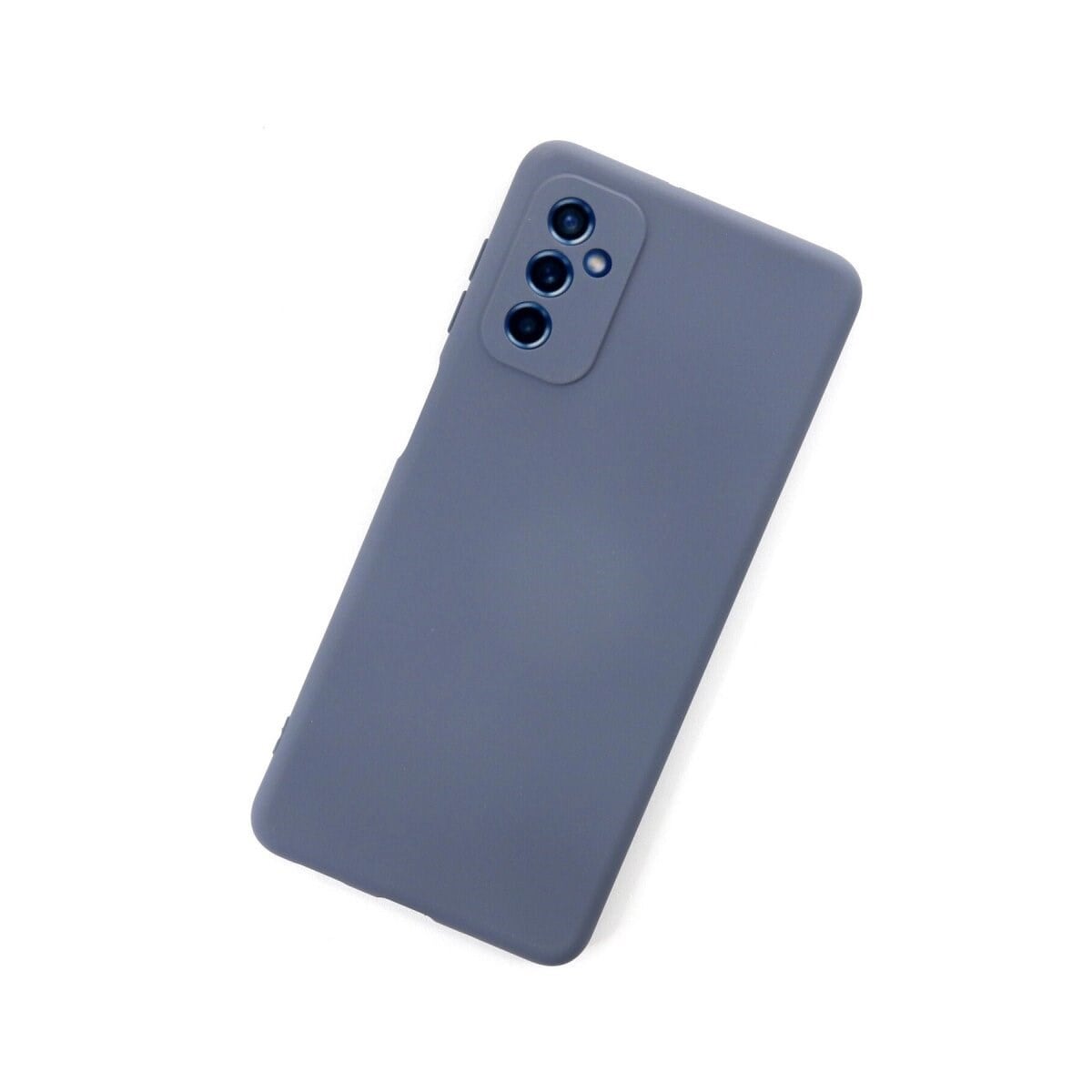 Samsung Galaxy M52 5g Kılıf Nano İçi Kadife Silikon - Gri