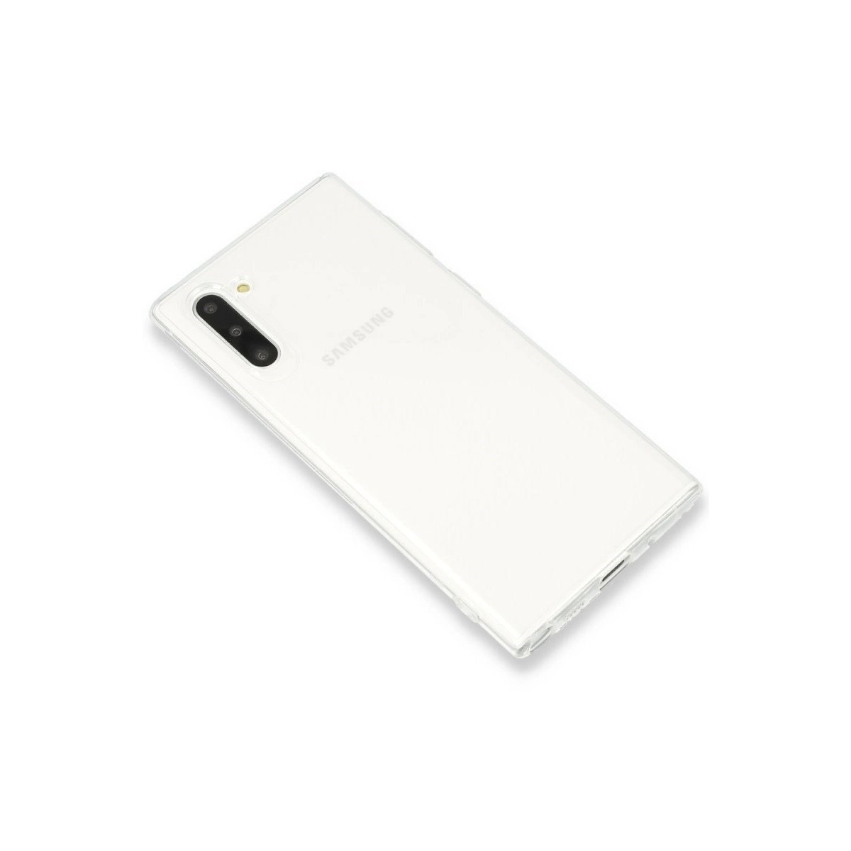 Samsung Galaxy Note 10 Kılıf Lüx Şeffaf Silikon