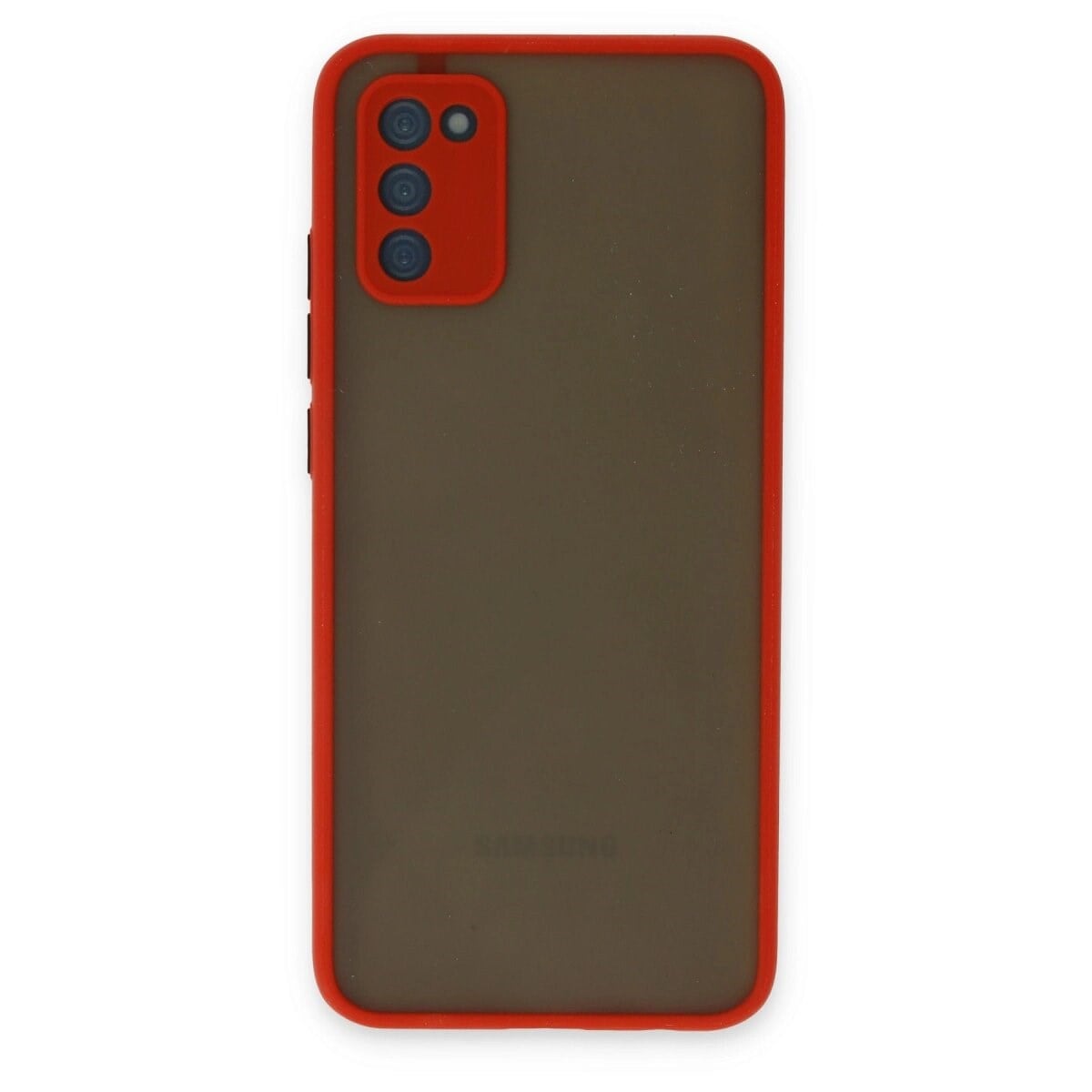 Samsung Galaxy S20 Fe Kılıf Montreal Silikon Kapak - Kırmızı