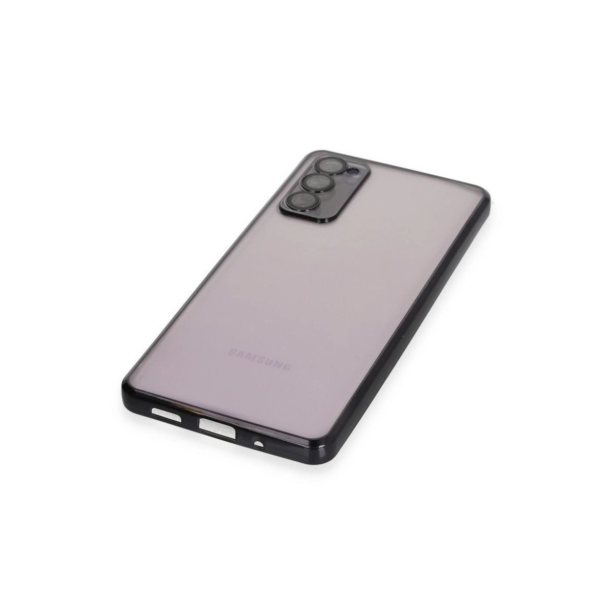 Samsung Galaxy S20 Fe Kılıf Razer Lensli Silikon - Siyah
