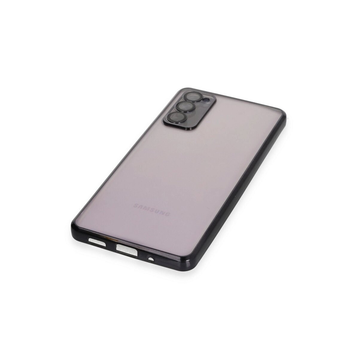 Samsung Galaxy S20 Fe Kılıf Razer Lensli Silikon - Siyah