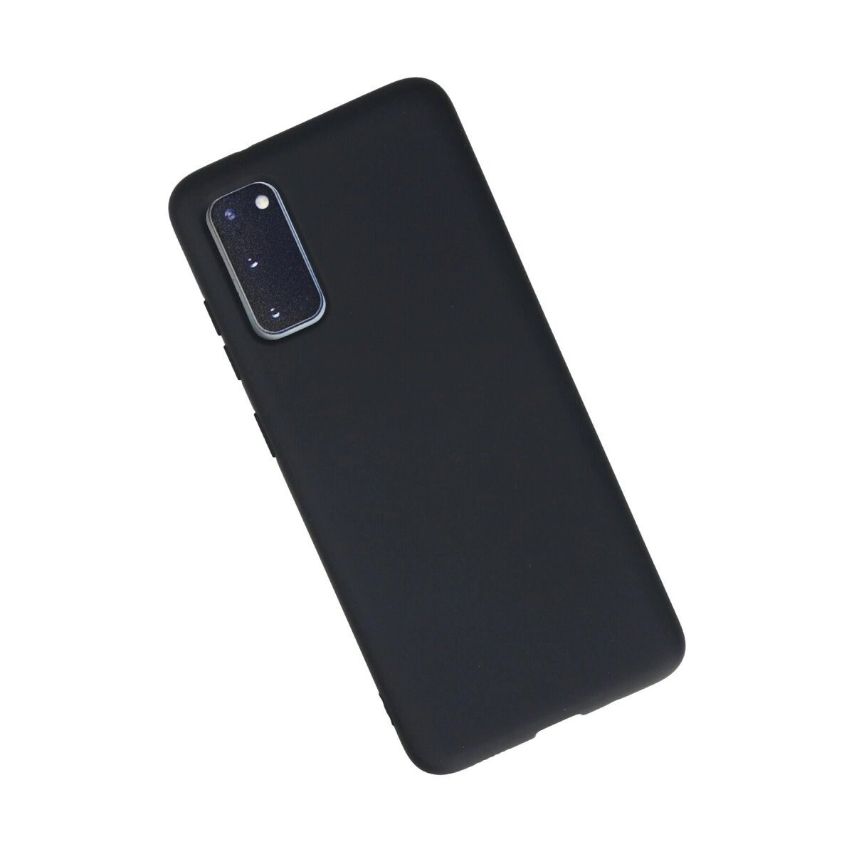 Samsung Galaxy S20 Kılıf Nano İçi Kadife Silikon - Lacivert