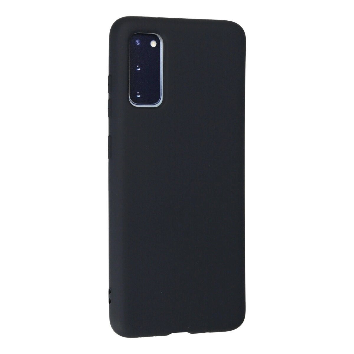 Samsung Galaxy S20 Kılıf Nano İçi Kadife Silikon - Lacivert
