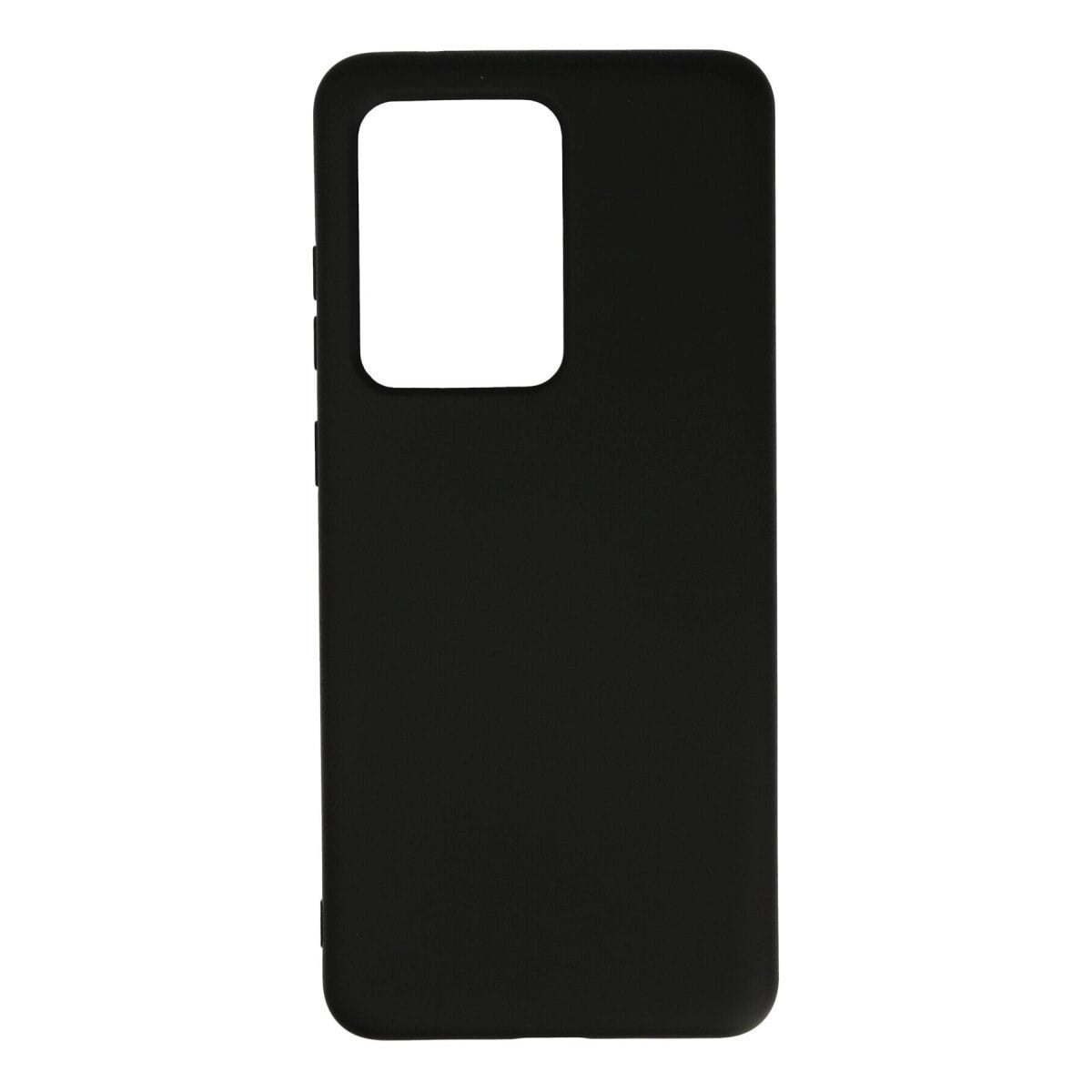Samsung Galaxy S20 Ultra Kılıf Nano İçi Kadife Silikon - Siyah