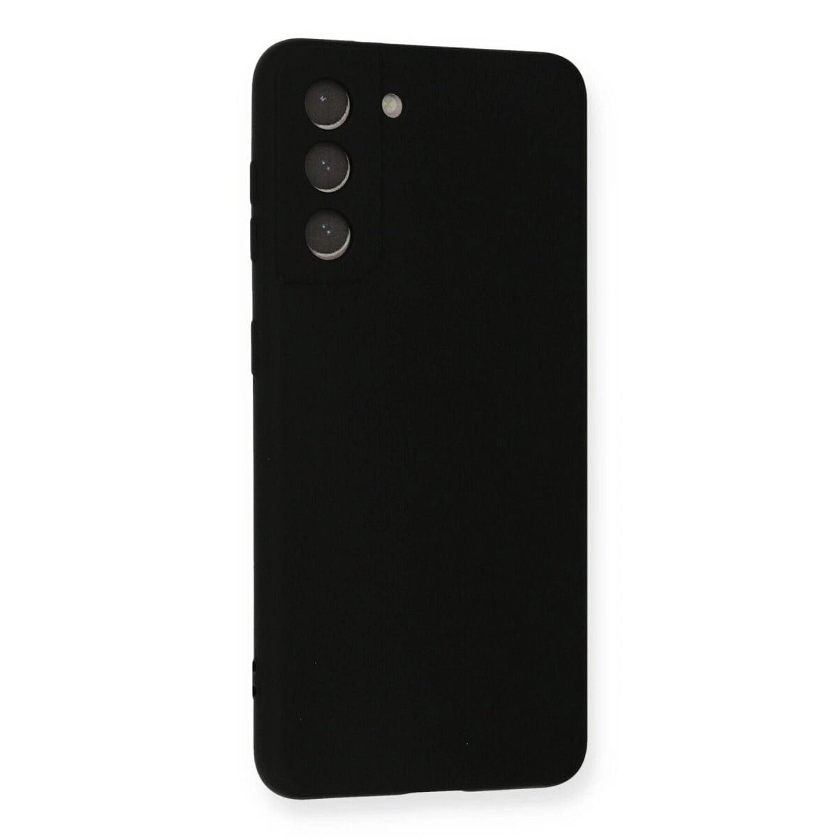 Samsung Galaxy S21 Fe Kılıf Nano İçi Kadife Silikon - Siyah