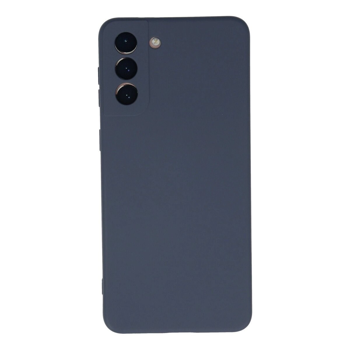 Samsung Galaxy S21 Plus Kılıf Nano İçi Kadife Silikon - Gri