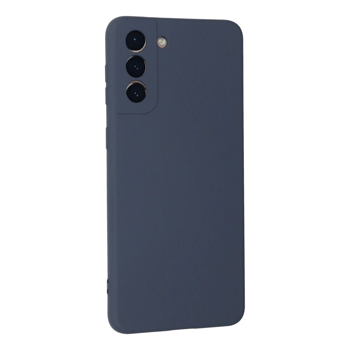 Samsung Galaxy S21 Plus Kılıf Nano İçi Kadife Silikon - Gri