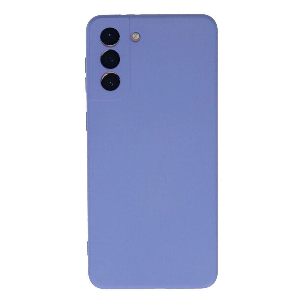 Samsung Galaxy S21 Plus Kılıf Nano İçi Kadife Silikon - Lila