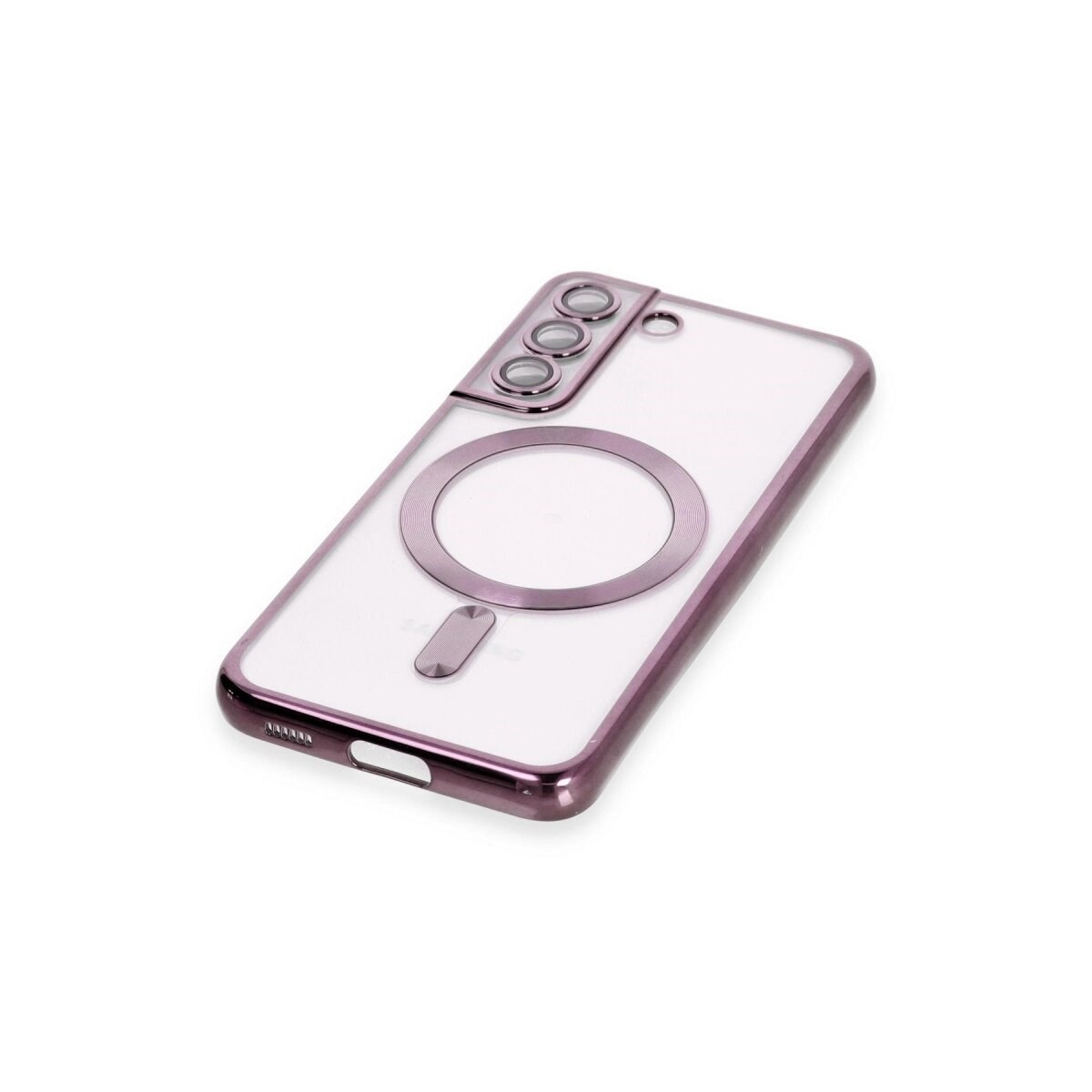 Samsung Galaxy S22 Kılıf Kross Magneticsafe Kapak - Mor