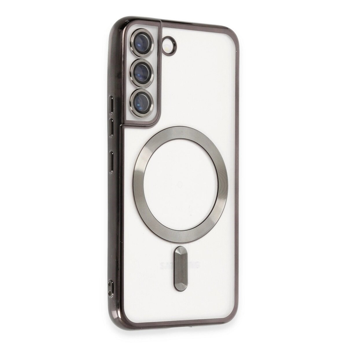 Samsung Galaxy S22 Kılıf Kross Magneticsafe Kapak - Siyah