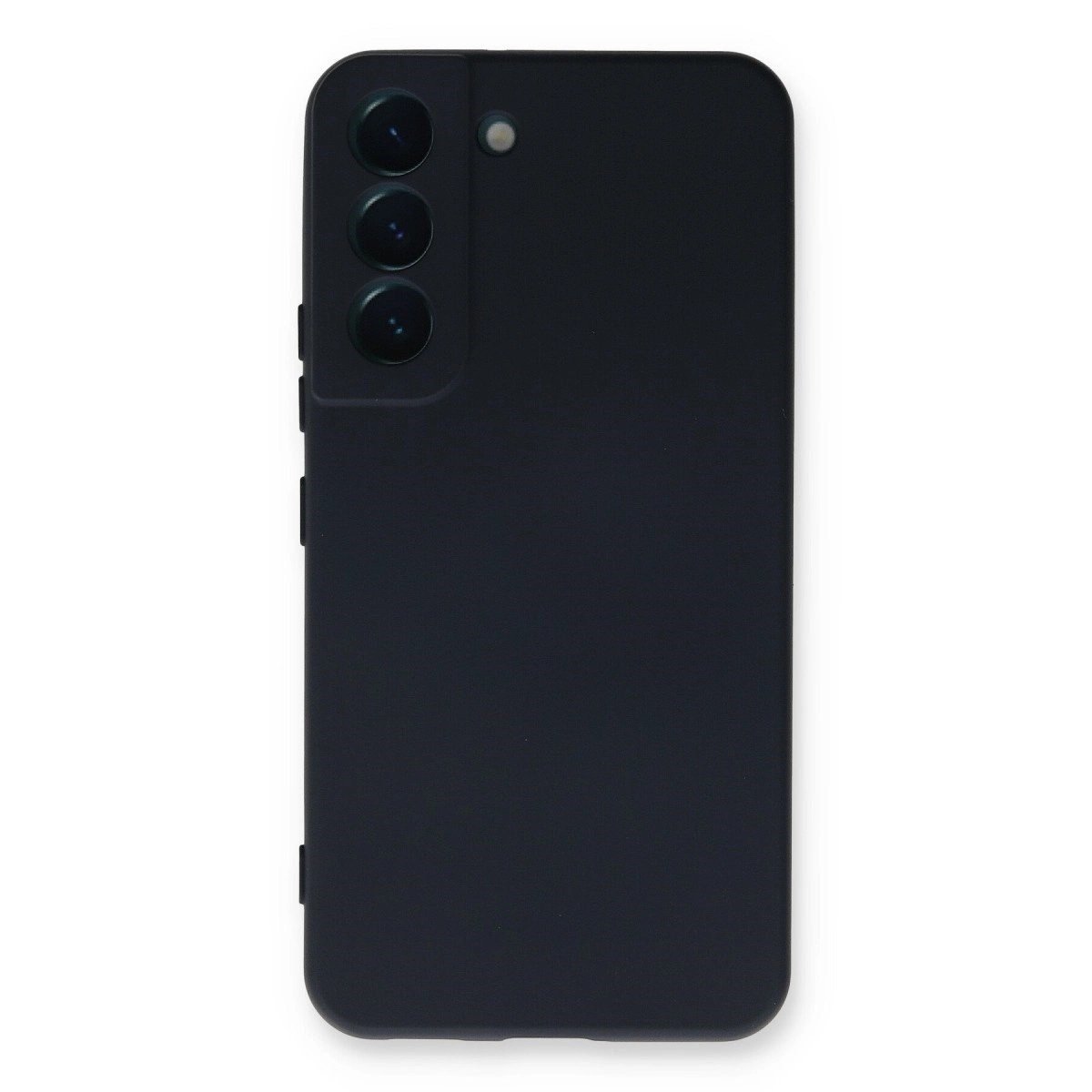 Samsung Galaxy S22 Plus Kılıf Nano İçi Kadife Silikon - Lacivert