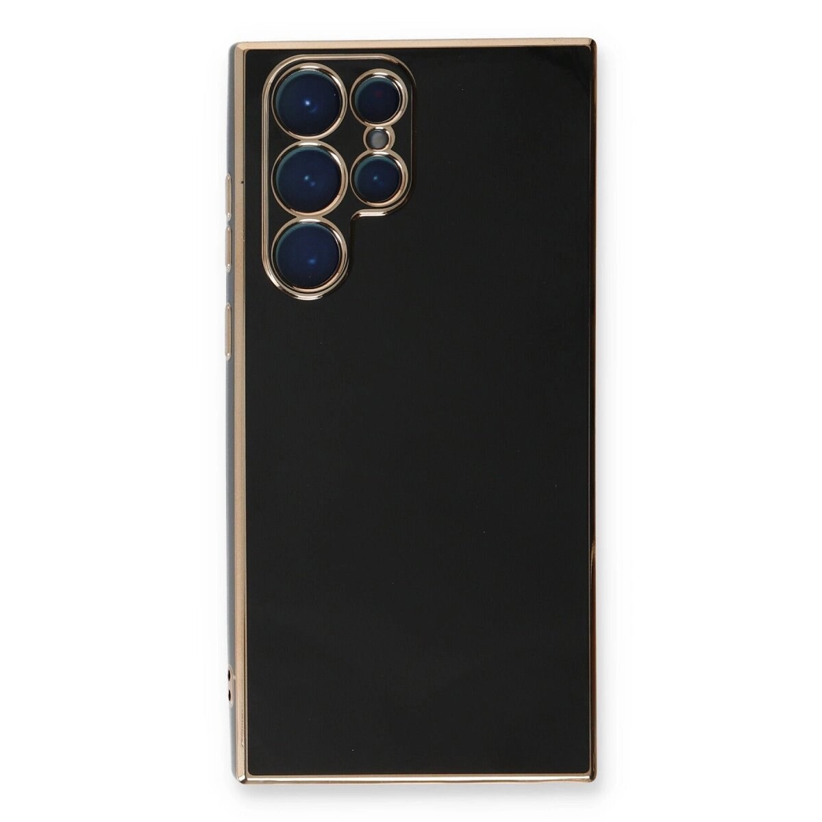 Samsung Galaxy S22 Ultra Kılıf Volet Silikon - Siyah