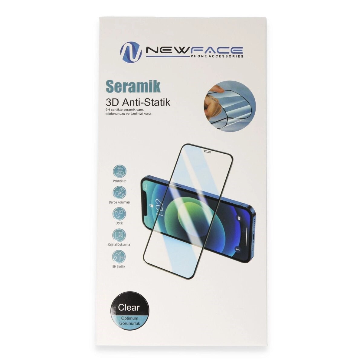 Samsung Galaxy S23 Fe 3d Antistatik Seramik Nano Ekran Koruyucu