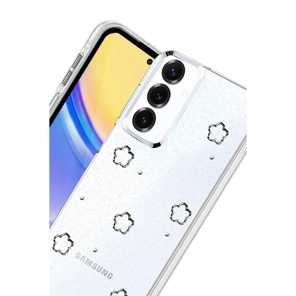 Samsung Galaxy S23 Fe Fiyonk Desenli Kapak - Desen 2