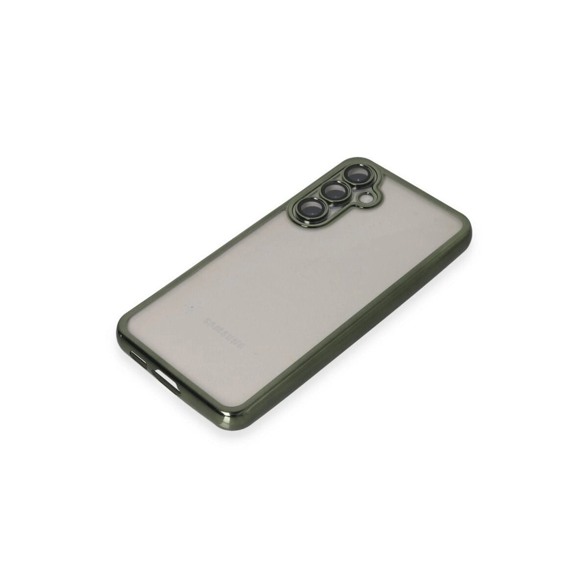 Samsung Galaxy S23 Fe Kılıf Razer Lensli Silikon - Yeşil