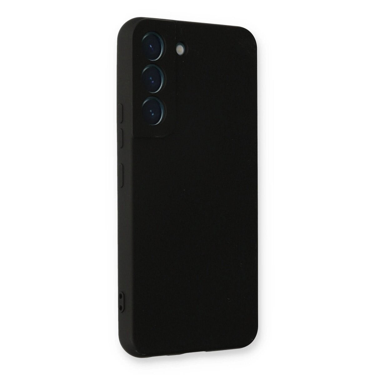 Samsung Galaxy S23 Kılıf Nano İçi Kadife Silikon - Siyah