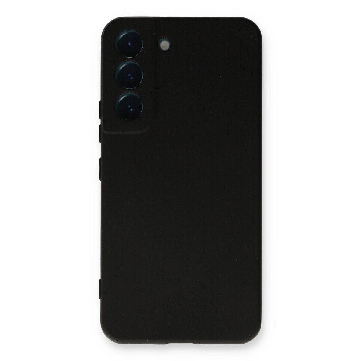 Samsung Galaxy S23 Kılıf Nano İçi Kadife Silikon - Siyah