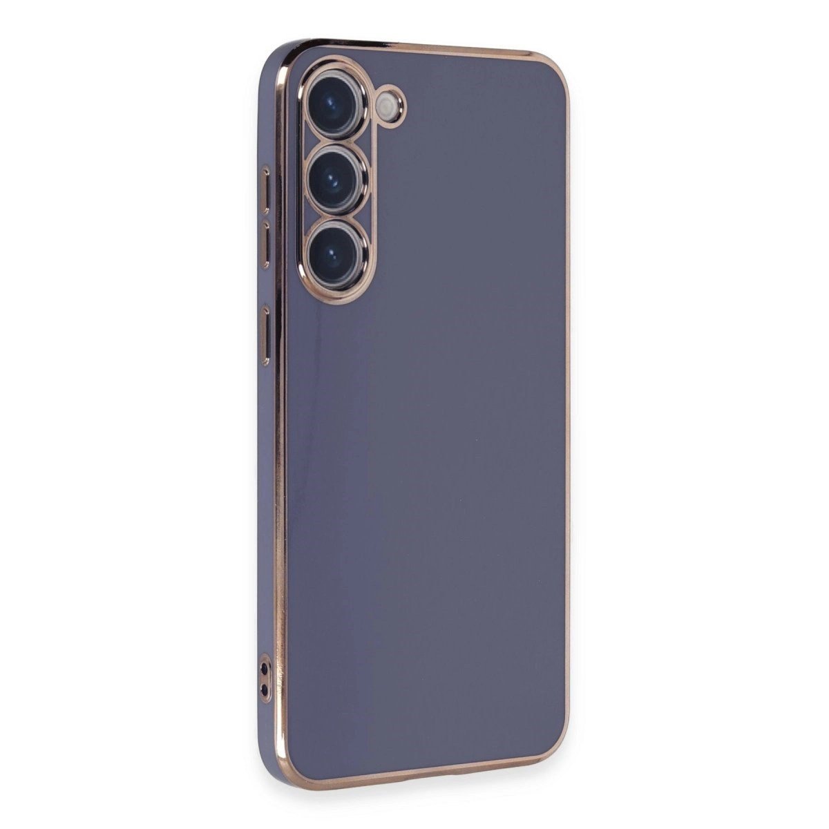 Samsung Galaxy S23 Kılıf Volet Silikon - Mavi