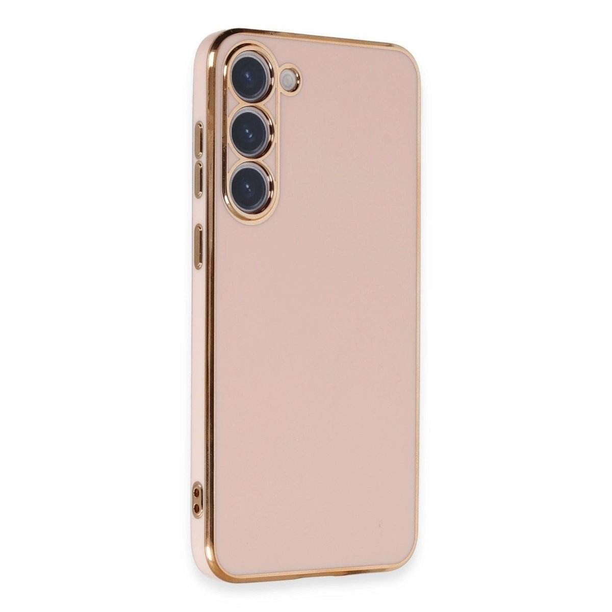 Samsung Galaxy S23 Kılıf Volet Silikon - Pembe