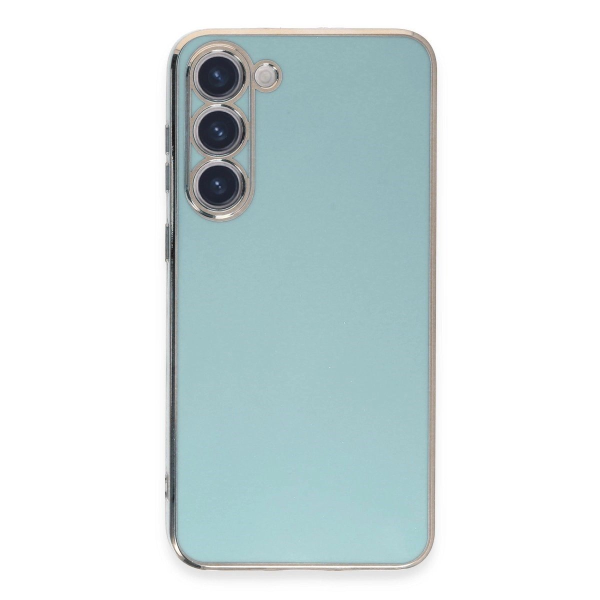 Samsung Galaxy S23 Kılıf Volet Silikon - Açık Yeşil