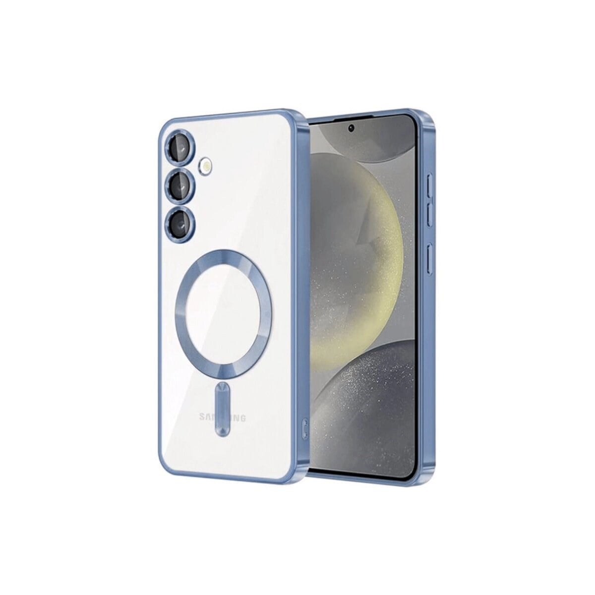Samsung Galaxy S23 Plus Kılıf Kross Magneticsafe Kapak - Sierra Blue